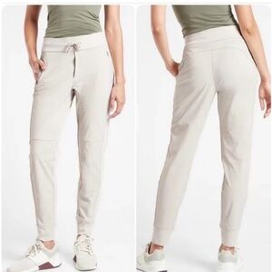 Athleta Bone Colored Joggers